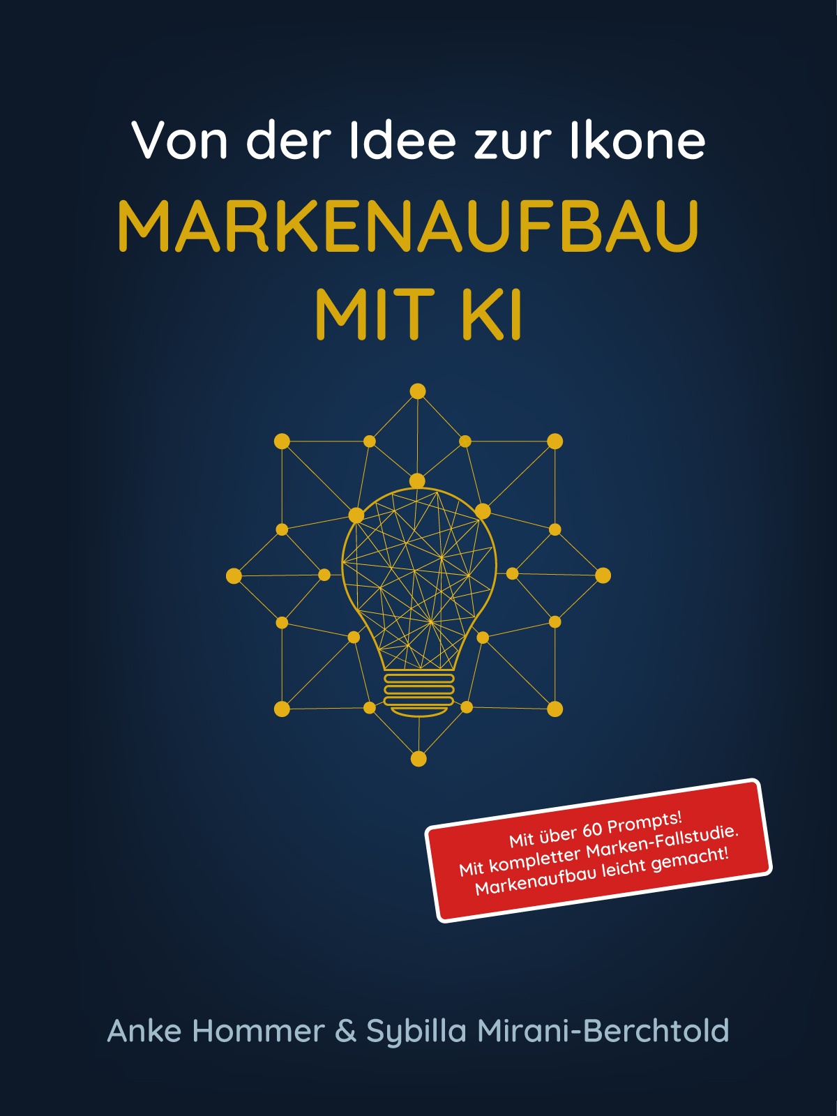 Buchcover „Markenaufbau mit KI" von Anke Hommer